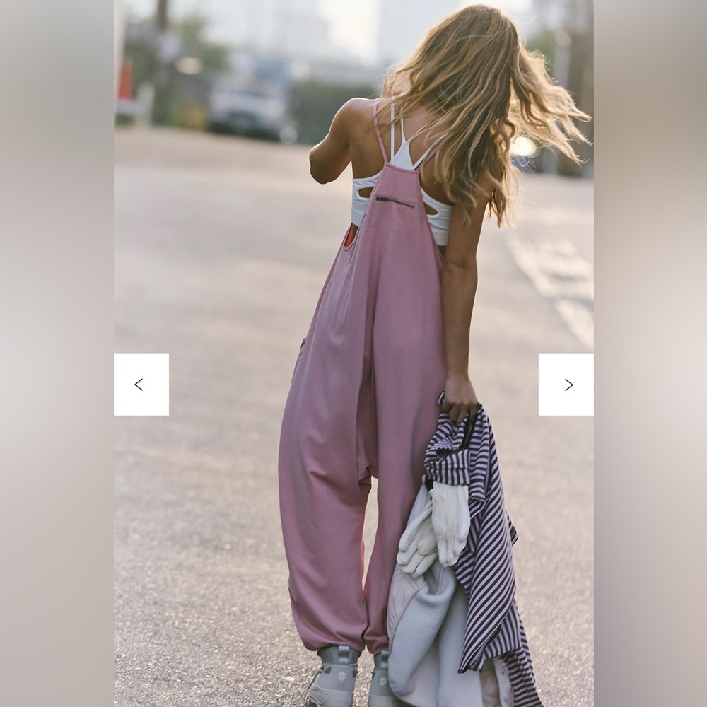 FP Movement by Free People Mauve Hot Shot Onesie